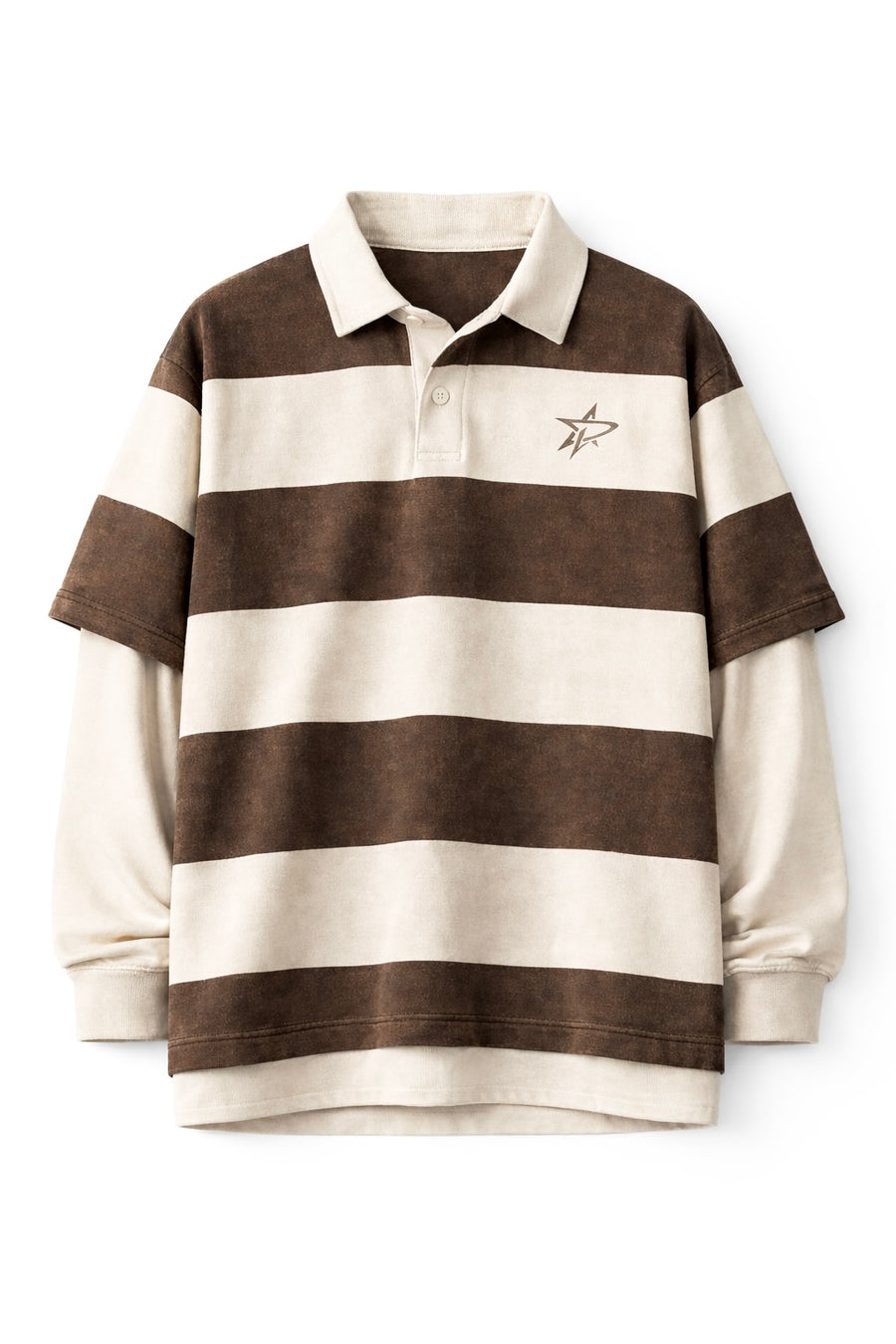 Layered Retro Polo