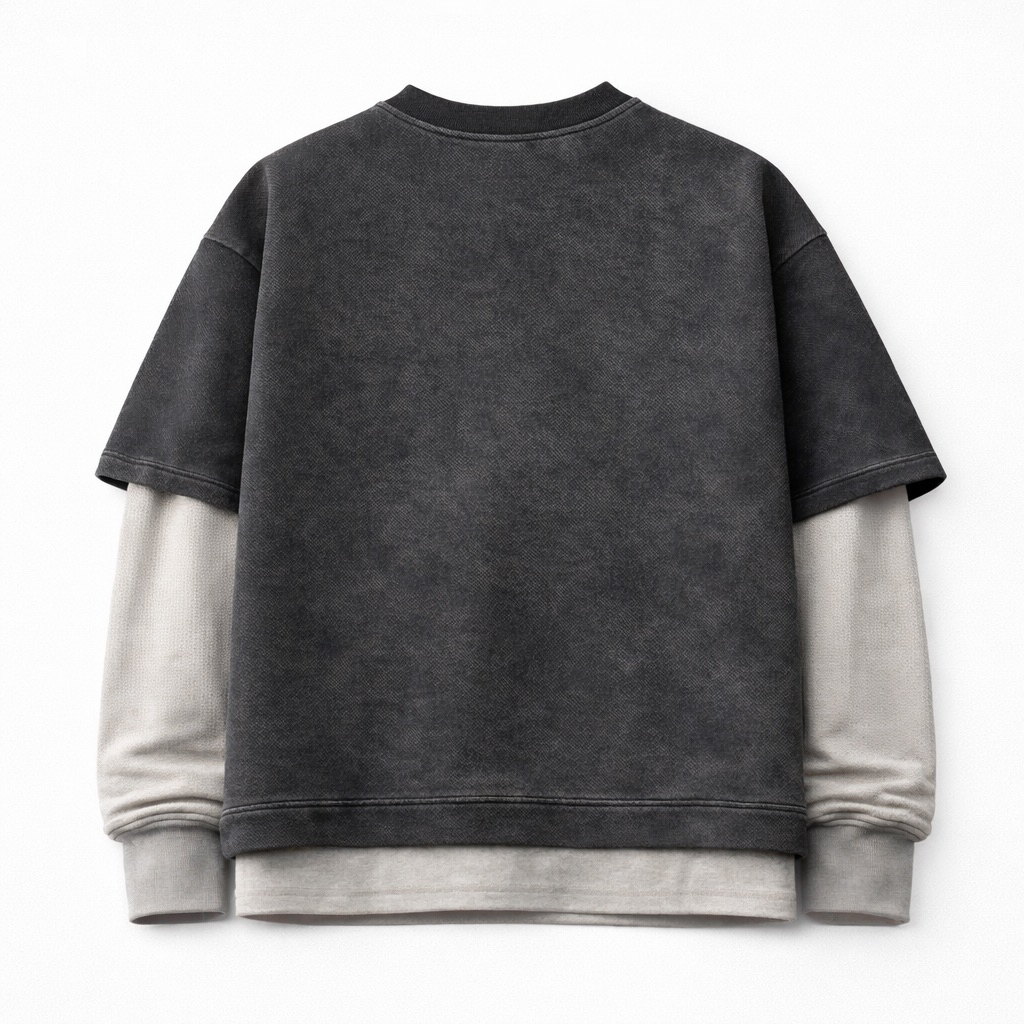Faith Over Fear Retro Crewneck